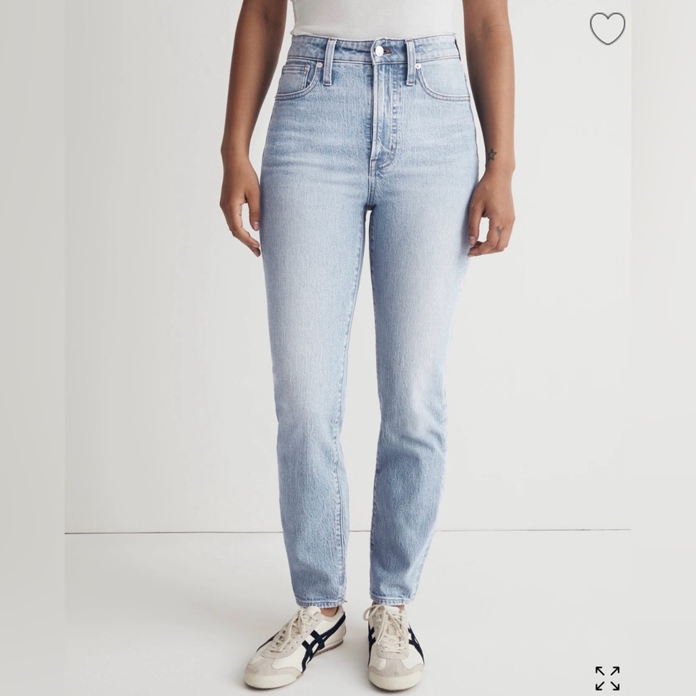 Madewell High Rise Blue Jeans with Vintage-Inspired Wash